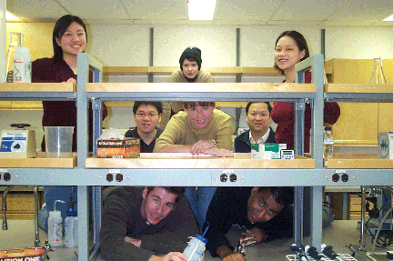 Brinkman Lab, spring 2002